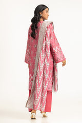 UAE-3PC Lawn Printed Suit IUSTKSD-2021