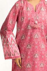 UAE-3PC Lawn Printed Suit IUSTKSD-2021