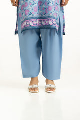 UAE-3PC Lawn Printed Suit IUSTKSD-2023