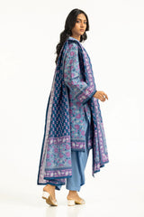 UAE-3PC Lawn Printed Suit IUSTKSD-2023