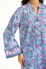 UAE-3PC Lawn Printed Suit IUSTKSD-2023