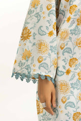 UAE-3PC Lawn Printed Suit IUSTKSD-2025