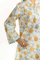 UAE-3PC Lawn Printed Suit IUSTKSD-2025