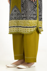 UAE-3PC Lawn Printed Suit IUSTKSD-2039