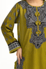 UAE-3PC Lawn Printed Suit IUSTKSD-2039