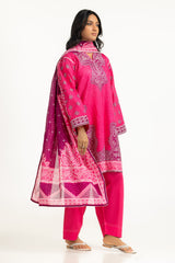 UAE-3PC Lawn Printed Suit IUSTKSD-2049
