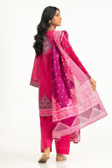 UAE-3PC Lawn Printed Suit IUSTKSD-2049