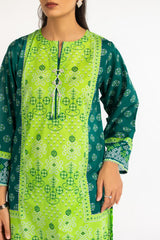 UAE- 3PC Lawn Printed Suit