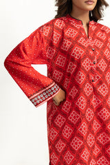 UAE-3PC Lawn Printed Suit IUSTKSD-2077