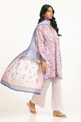 UAE-3PC Lawn Printed Suit IUSTKSD-2089