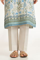 UAE-3PC Lawn Printed Suit