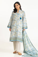 UAE-3PC Lawn Printed Suit