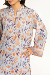 UAE-3PC Lawn Printed Suit IUSTKSD-2091
