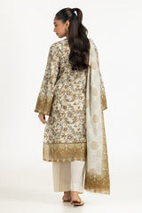 UAE-3PC Lawn Printed Suit IUSTKSD-2098