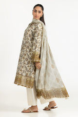 UAE-3PC Lawn Printed Suit IUSTKSD-2098