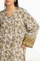 UAE-3PC Lawn Printed Suit IUSTKSD-2098
