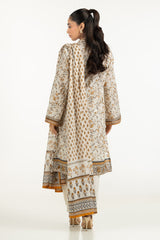 UAE- 3PC Lawn Printed Suit
