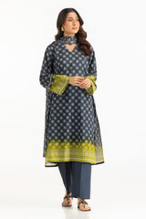 UAE-3PC Lawn Printed Suit
