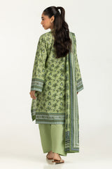 UAE-3PC Lawn Printed Suit IUSTKSD-2116
