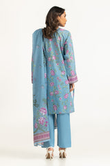UAE-3PC Lawn Printed Suit IUSTKSD-2118