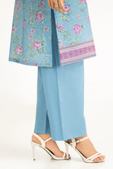 UAE-3PC Lawn Printed Suit IUSTKSD-2118
