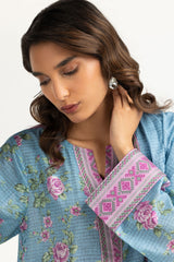 UAE-3PC Lawn Printed Suit IUSTKSD-2118