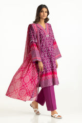 UAE-3PC Lawn Printed Suit