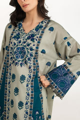 UAE-3PC Lawn Printed Suit IUSTKSD-2139