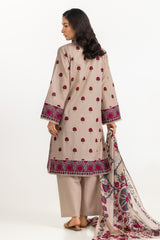 UAE-3PC Lawn Printed Suit IUSTKSD-2144