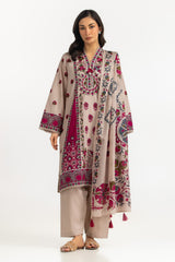 UAE-3PC Lawn Printed Suit IUSTKSD-2144