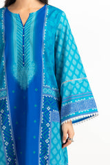 UAE-3PC Lawn Printed Suit