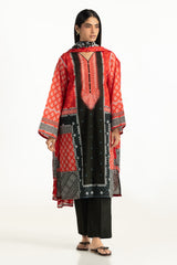 UAE- 3PC Lawn Printed Suit