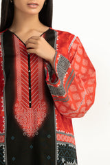 UAE- 3PC Lawn Printed Suit