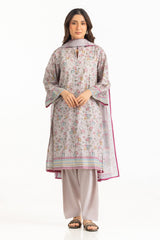 UAE-3PC Lawn Printed Suit IUSTKSD-2165