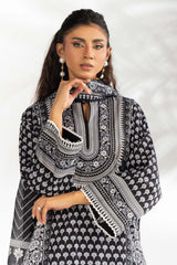 UAE-3PC Lawn Printed Suit