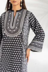 UAE-3PC Lawn Printed Suit