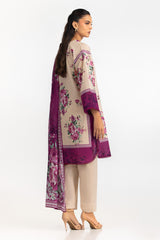 UAE-3PC Lawn Printed Suit IUSTKSD-2227