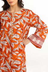 UAE-3PC Lawn Printed Suit