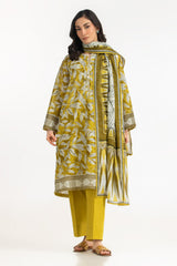 UAE-3PC Lawn Printed Suit