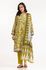 UAE-3PC Lawn Printed Suit