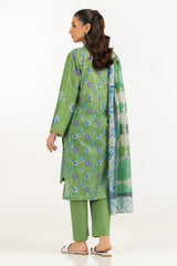 UAE- 3PC Lawn Printed Suit