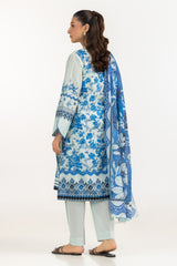 UAE-3PC Lawn Printed Suit