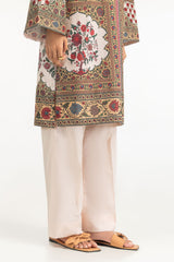 UAE- 3PC Lawn Printed Suit