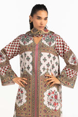 UAE- 3PC Lawn Printed Suit