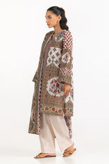 UAE- 3PC Lawn Printed Suit