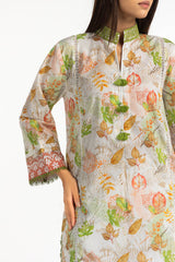 UAE- 3PC Lawn Printed Suit
