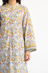 UAE- 3PC Lawn Printed Suit