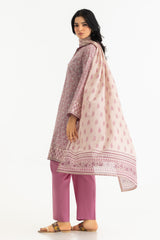 UAE-3PC Lawn Printed Suit
