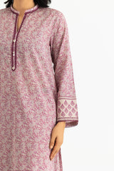 UAE-3PC Lawn Printed Suit