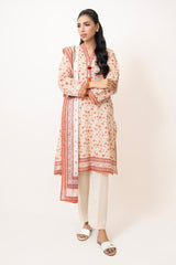 UAE- 3PC Lawn Printed Suit